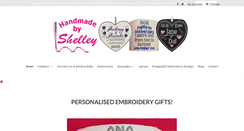 Desktop Screenshot of handmadebyshelley.com